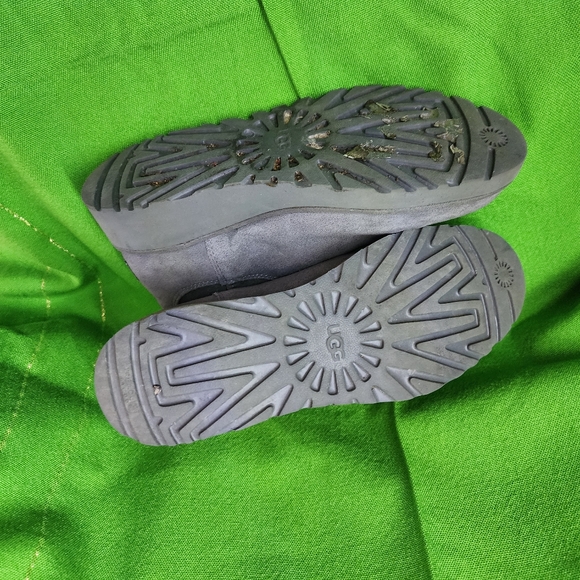 UGG Women's Classic Mini II Winter Boots Grey Ankle Authentic Size8 - Picture 6 of 15